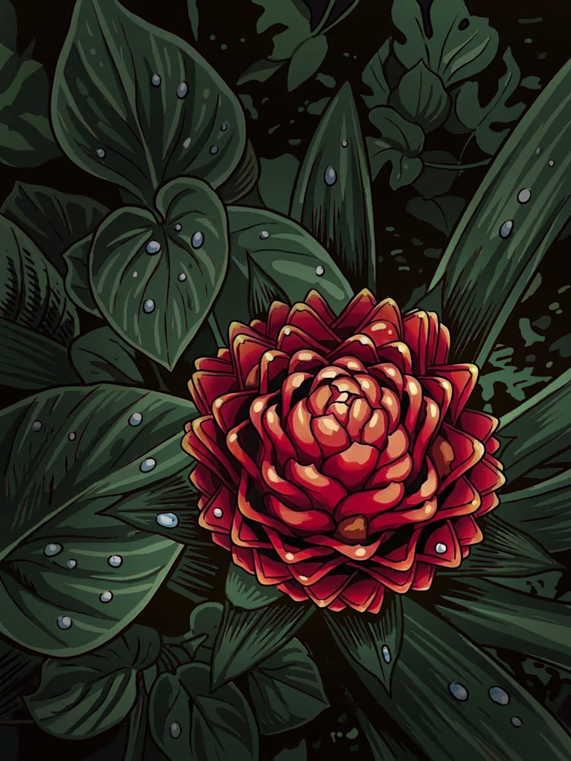 Cover image for Floral Illustrations and Pattern Design
I