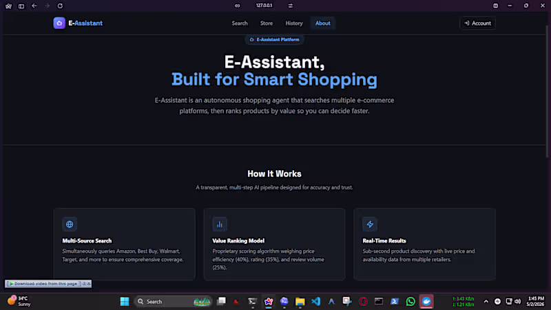 Cover image for E-Assistant is an autonomous AI