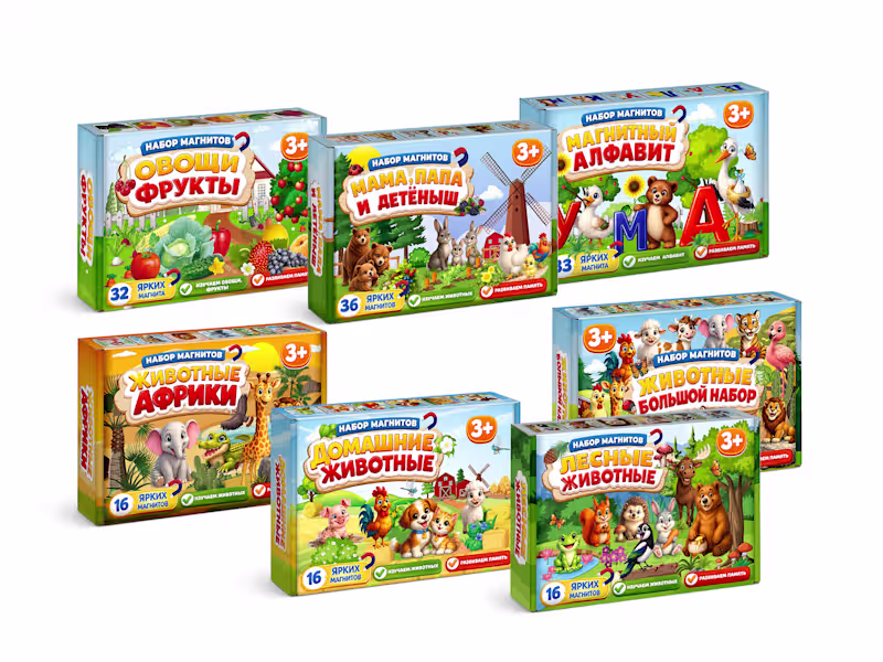 Cover image for MagnoToys — Multi-SKU Children's Educational