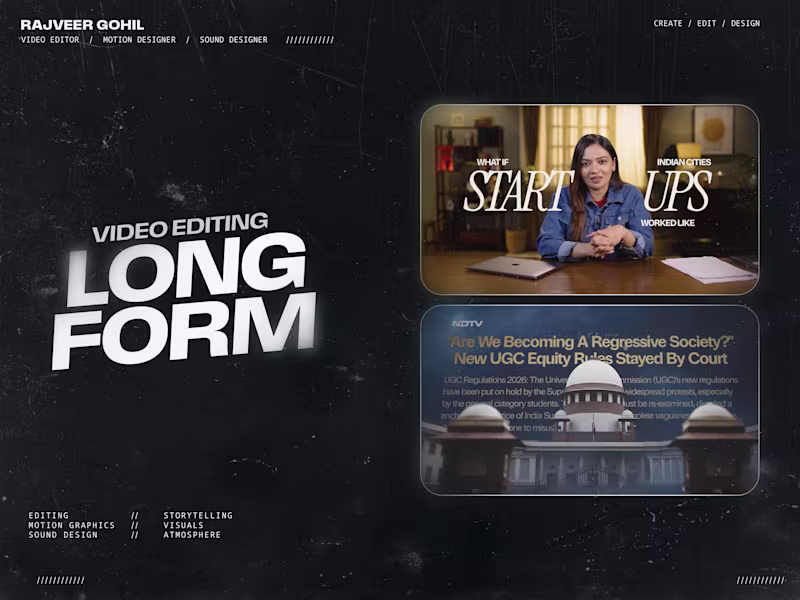 Cover image for Long Form Edit
