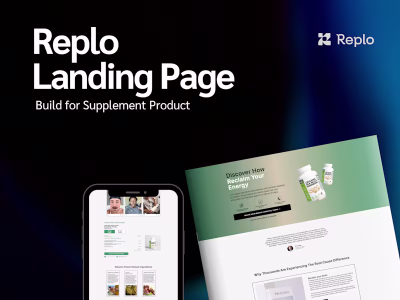 Cover image for High Converting Replo Landing Page | Listicle , Advertorial