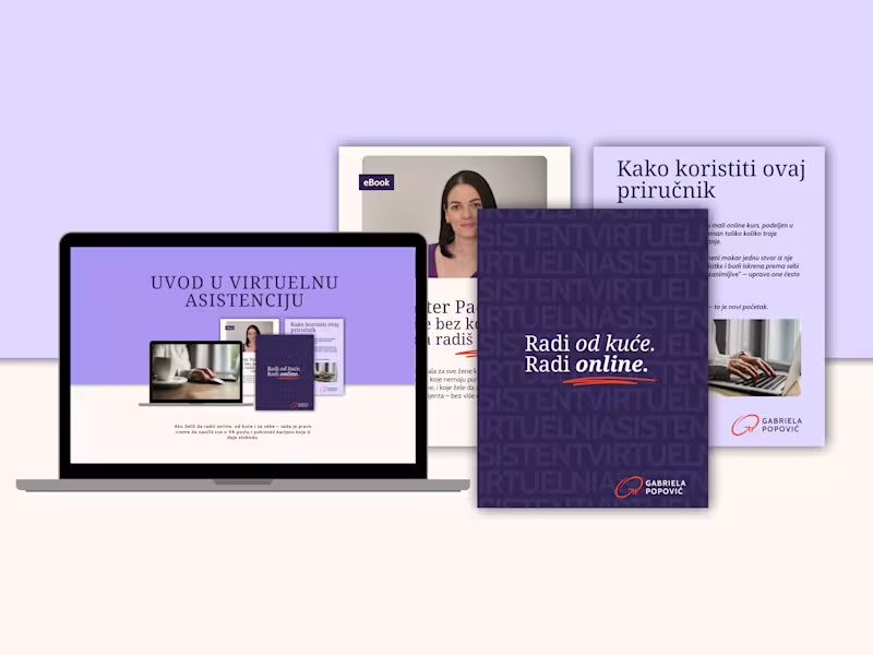 Cover image for Postani virtuelni asistent - Gabriela Popović