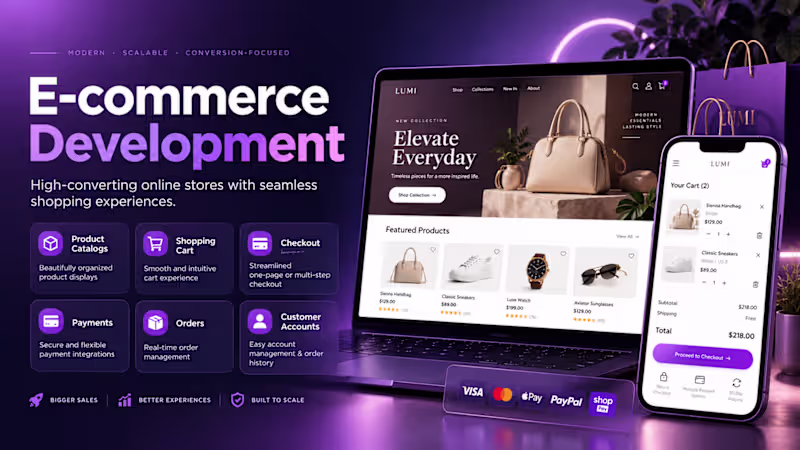 Cover image for E-commerce Development