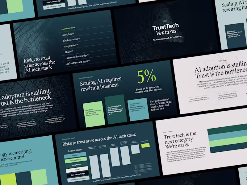 Cover image for Visual Identity Design for Trust Tech Ventures
