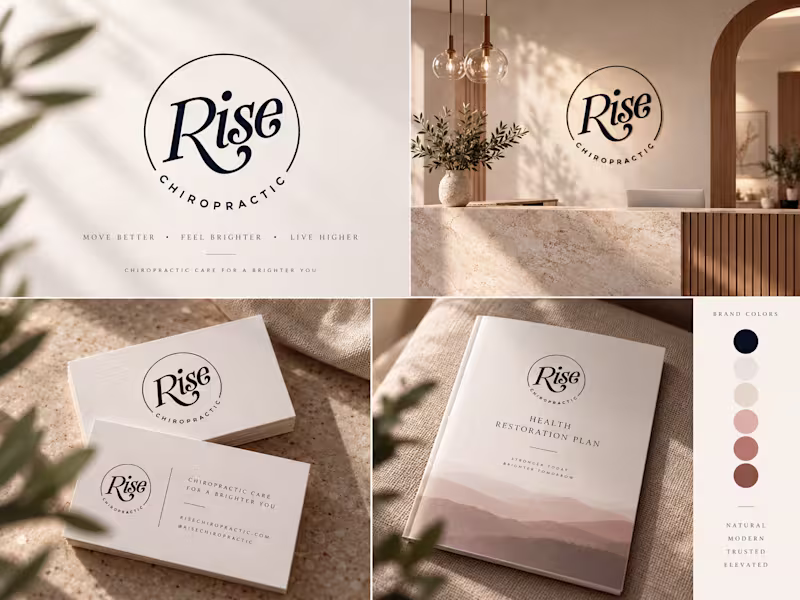 Cover image for Rise Chiropractic — Luxury Brand