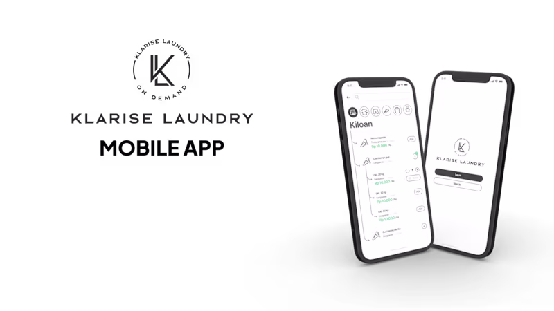 Cover image for Klarise Laundry App