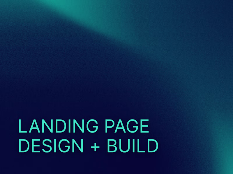 Cover image for Squarespace Landing Page