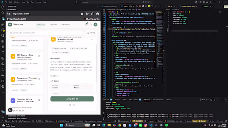 Cover image for React/Next.js Web App Build