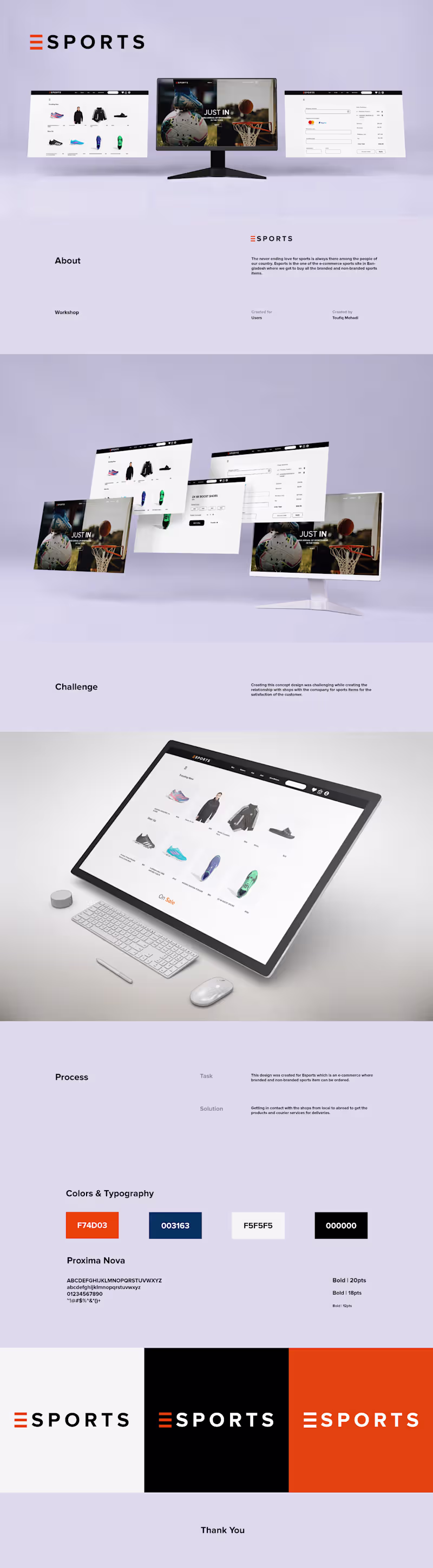 Cover image for ESports - UI/UX Design