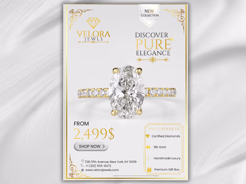 Cover image for Luxury Jewelry social media design