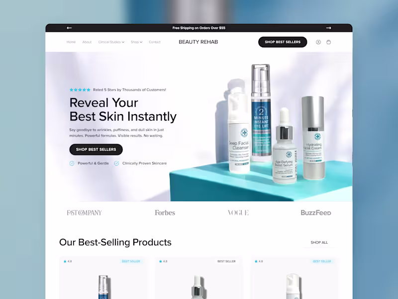 Cover image for CRO Landing Page Design