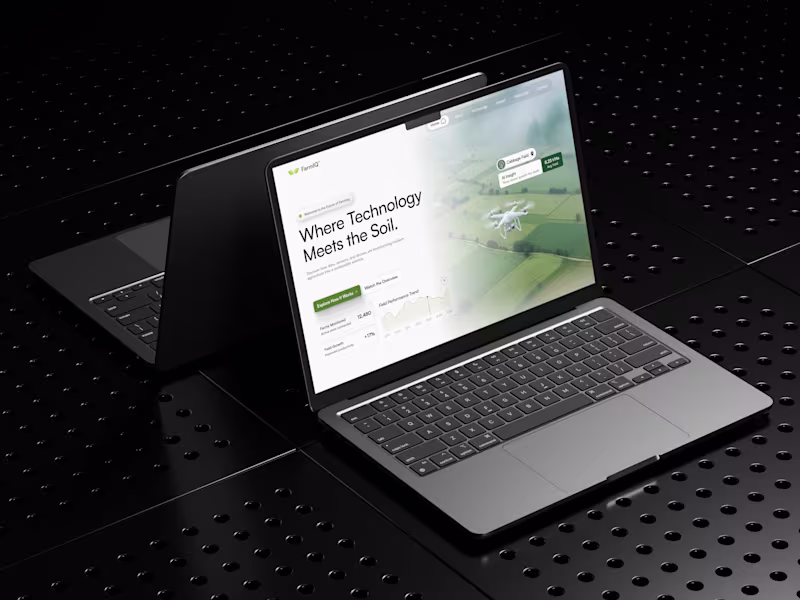 Cover image for FarmIQ Smart Agriculture Platform Design