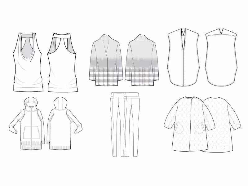 Cover image for Flat & Technical Drawings