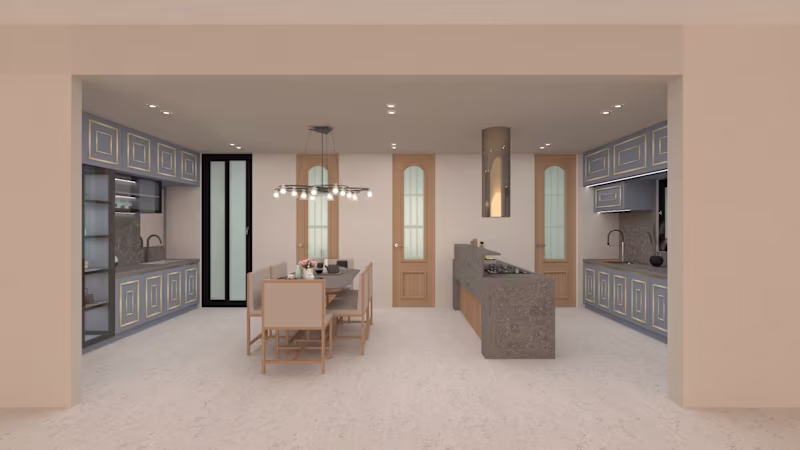 Cover image for A NEO CLASSIC KITCHEN