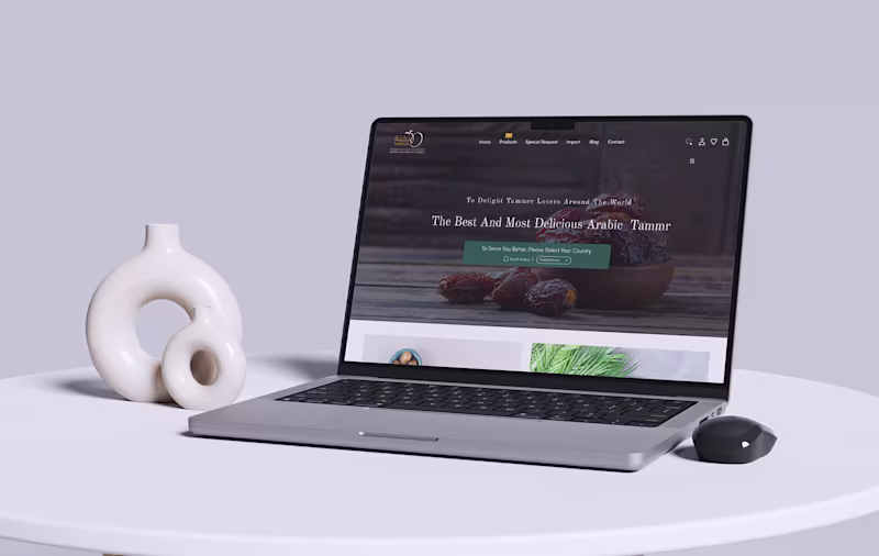 Cover image for Nakhlah Food Industries — E-Commerce