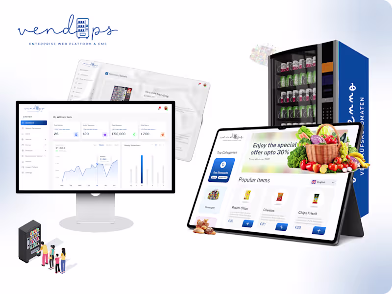 Cover image for Onkel Enno Smart Vending SaaS Platform
