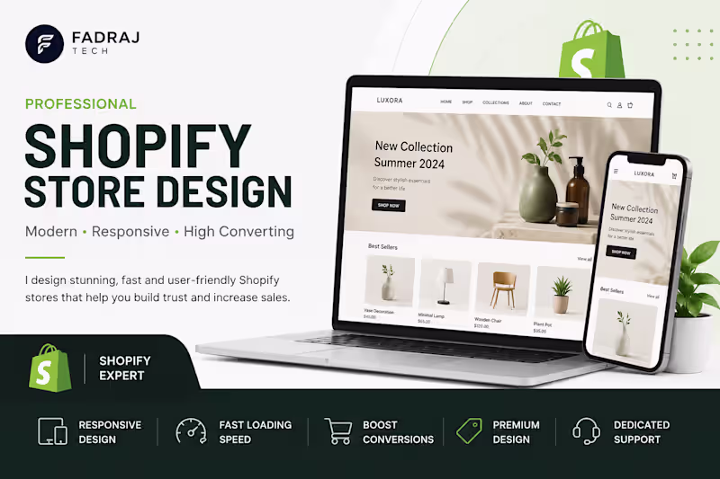 Cover image for Shopify Store Redesign