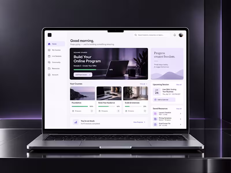 Cover image for Kajabi Customer Account & Member Navigation Upgrade