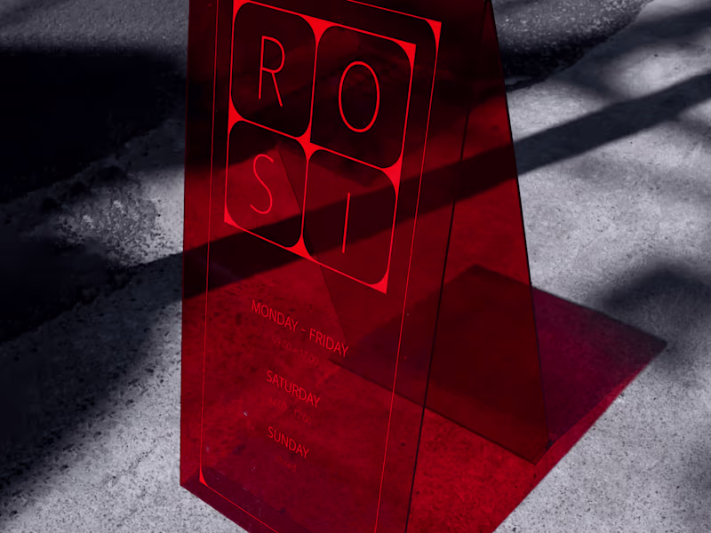 Cover image for Branding for ROSI flowers & events