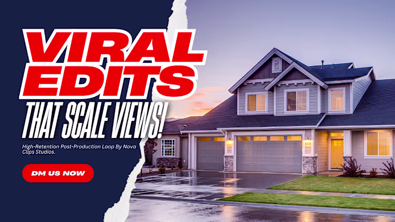 Cover image for edit high retention luxury real estate videos and reels
