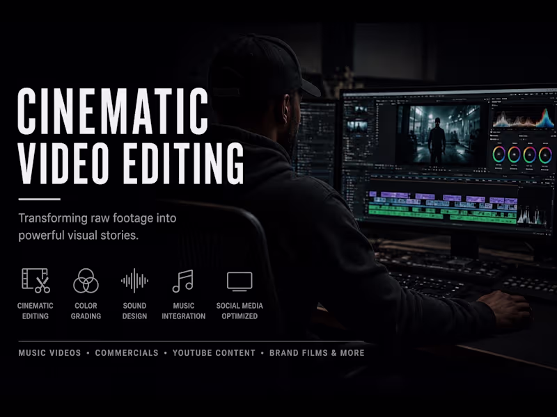 Cover image for Cinematic Video Editing