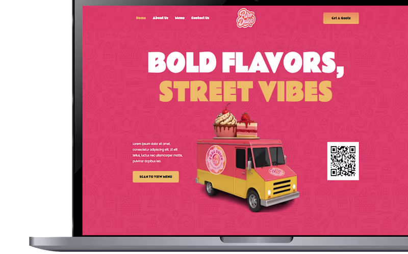 Cover image for Puro Dulce Website Development