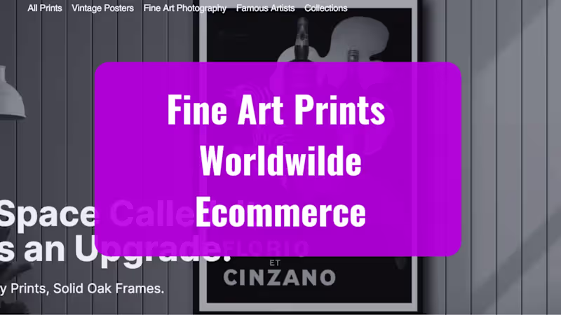 Cover image for Management of Google Ads for Galrie.com Fine Art Prints