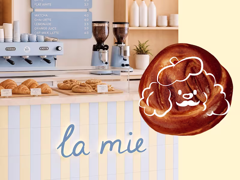 Cover image for  La Mie, Brand Identity and