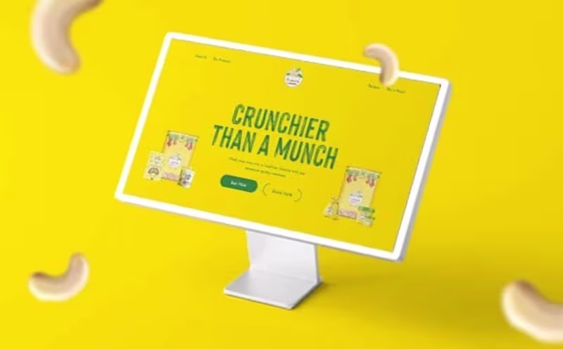 Cover image for Webflow website for a FMCG brand