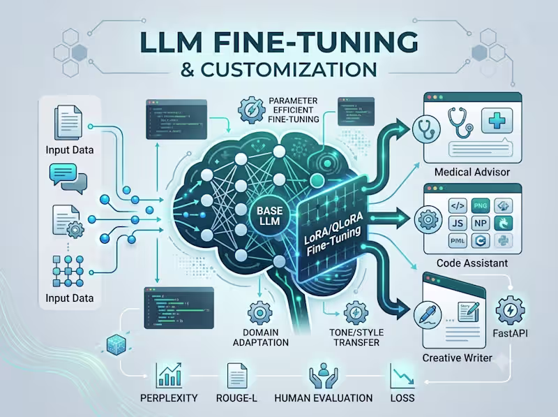 Cover image for LLM Fine-Tuning & Customization