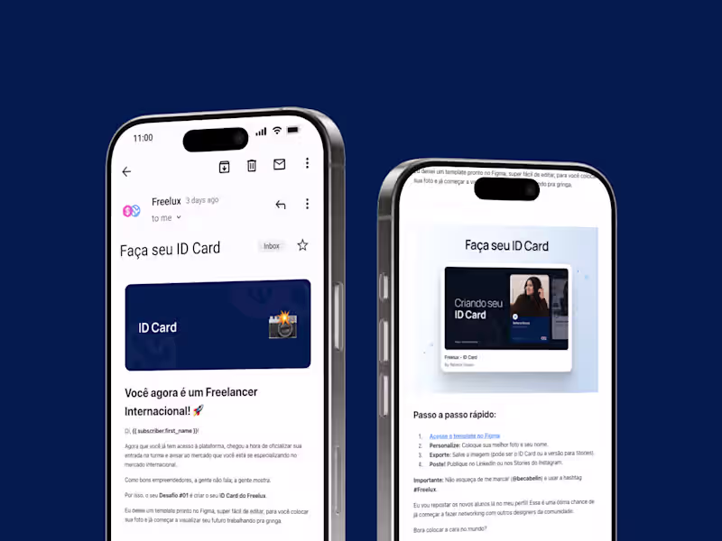 Cover image for Email Marketing Design — Freelux (Onboarding Sequence, Kit)