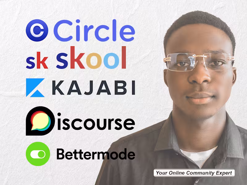 Cover image for I will setup and manage your community membership site skool