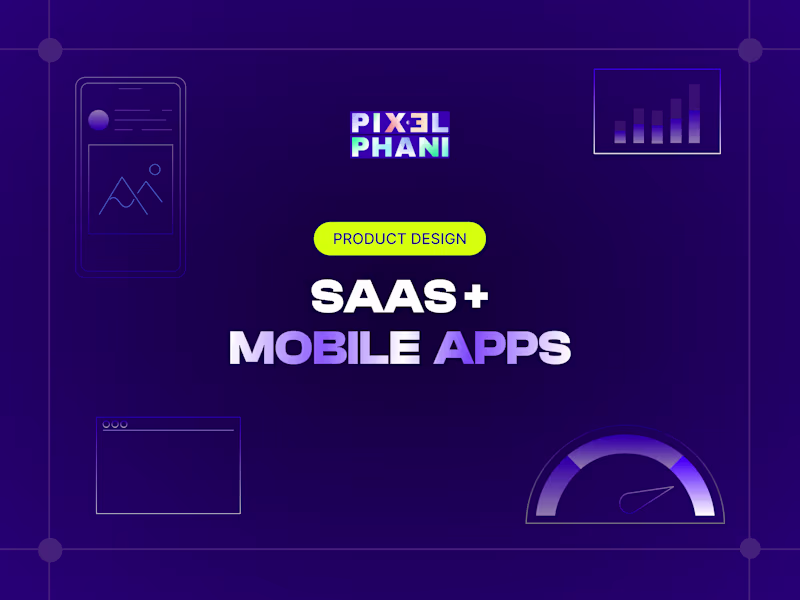 Cover image for Product Design (SaaS + Mobile Apps)