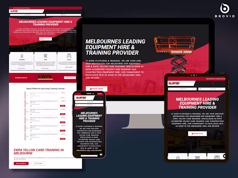 Cover image for Streamlined Training Platform Redesign for Rapid