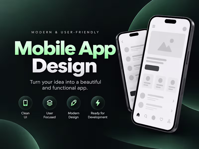 Cover image for Modern Mobile App Design
