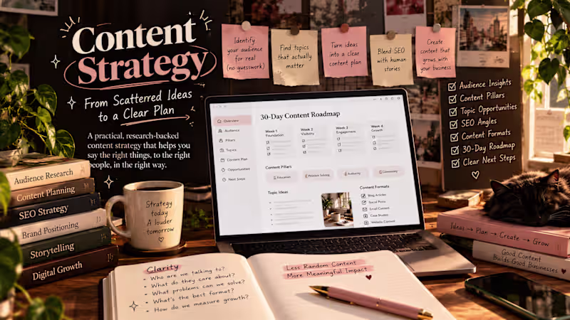 Cover image for A Content Strategy That Gives You Something to Actually Post