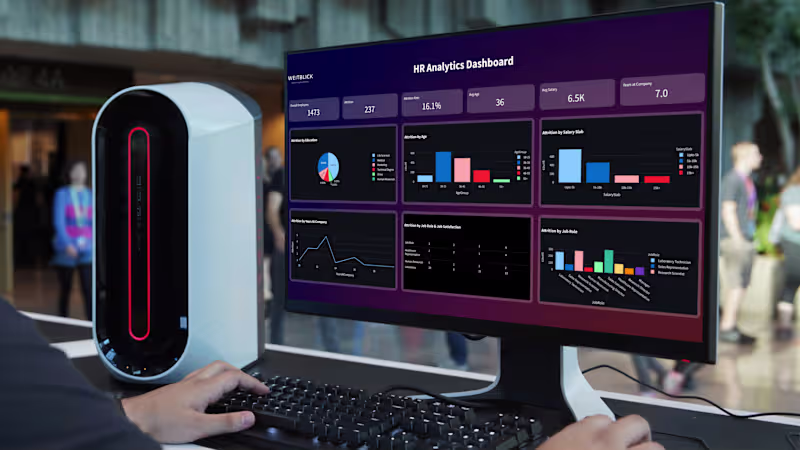 Cover image for HR Analytics Dashboard - Streamlit