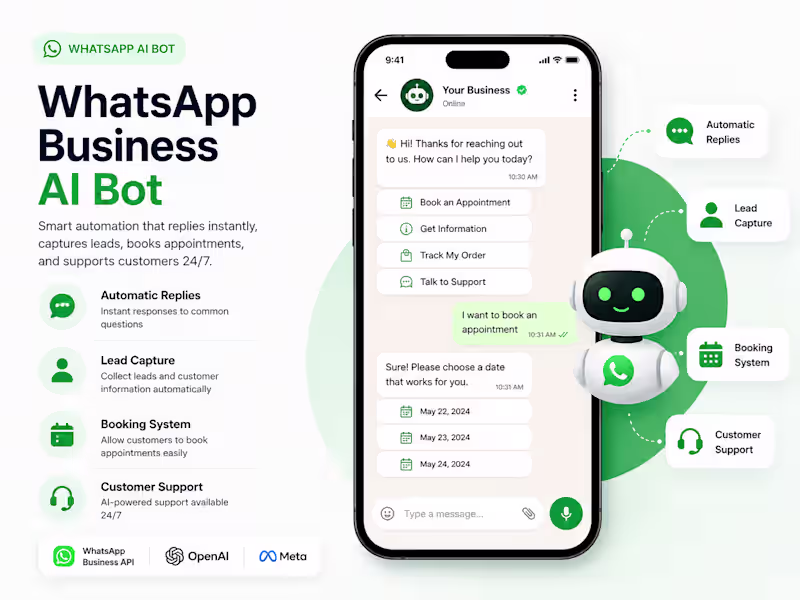 Cover image for WhatsApp Business AI Bot
