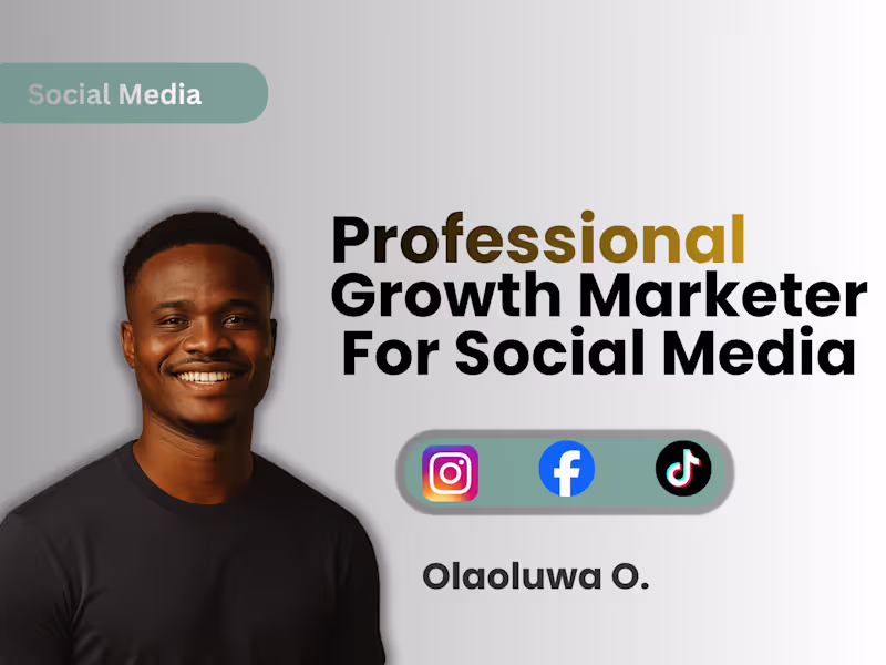 Cover image for Social Media Growth Expert