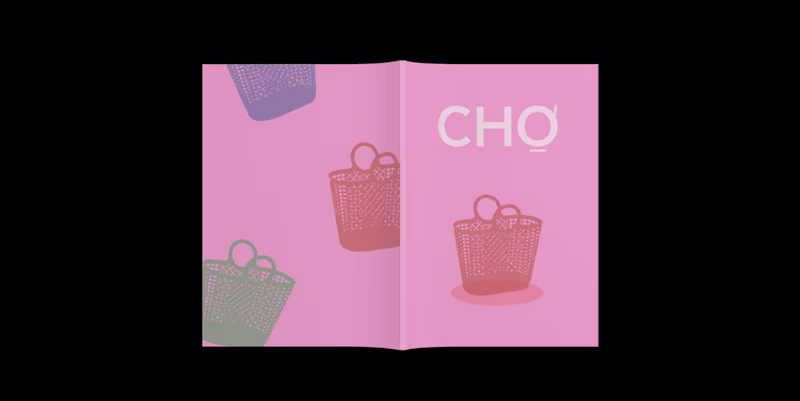 Cover image for chợ zine :: Behance