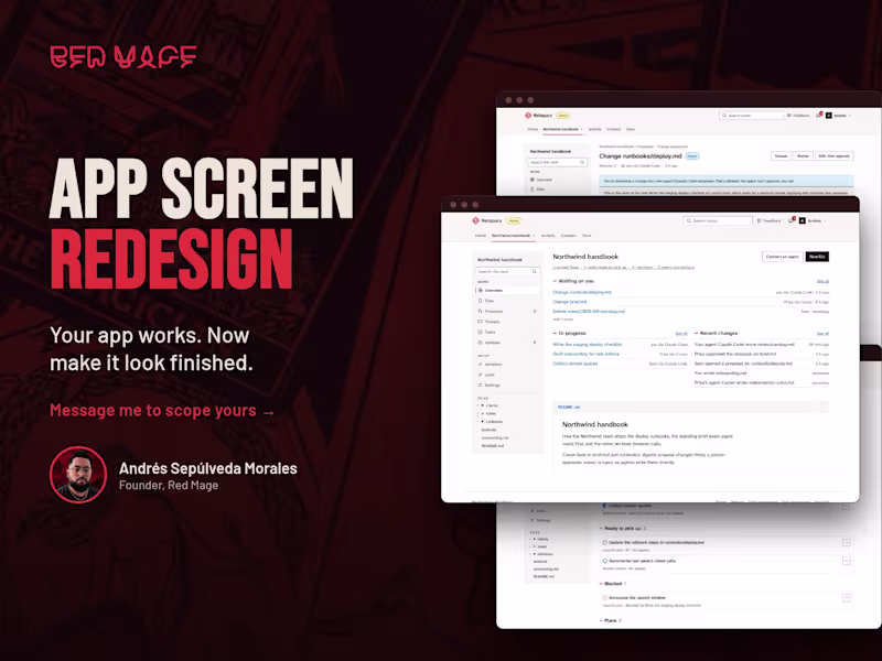 Cover image for App Screen Redesign: Make Your App Look Finished
