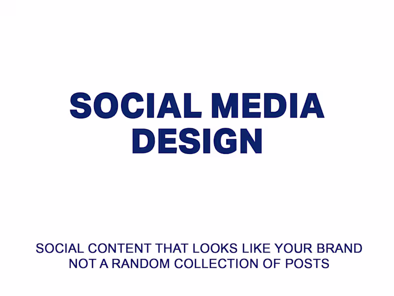 Cover image for SOCIAL MEDIA DESIGN