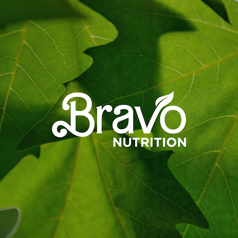 Cover image for Bravo Nutrition Logo Design ✍ :: Behance