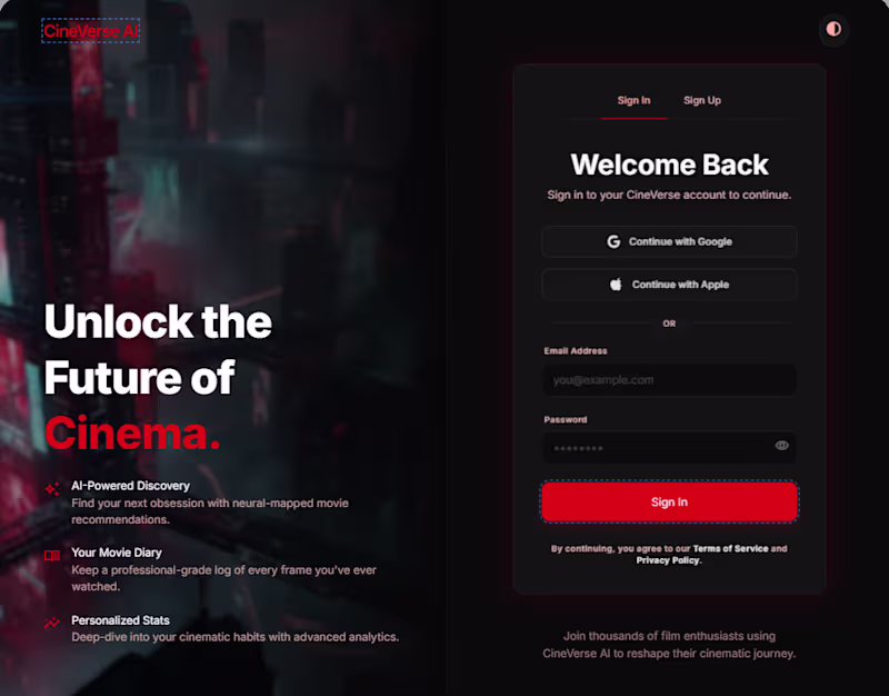 Cover image for building the interactive login page