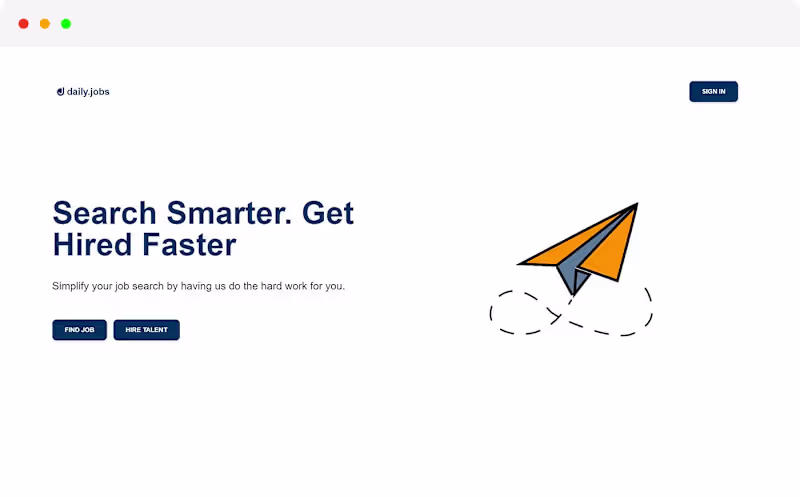 Cover image for Daily Jobs | AI Recruiting Platform