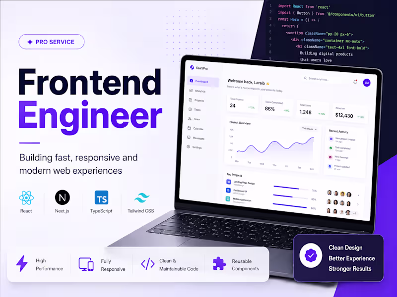 Cover image for Build a Modern, Responsive Website for Your Business