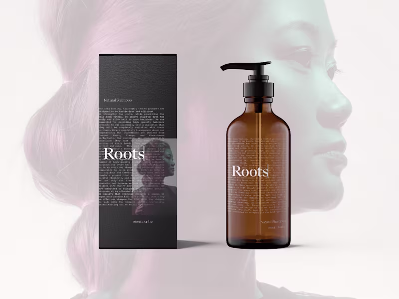 Cover image for Roots Shampoo | Brand Design
