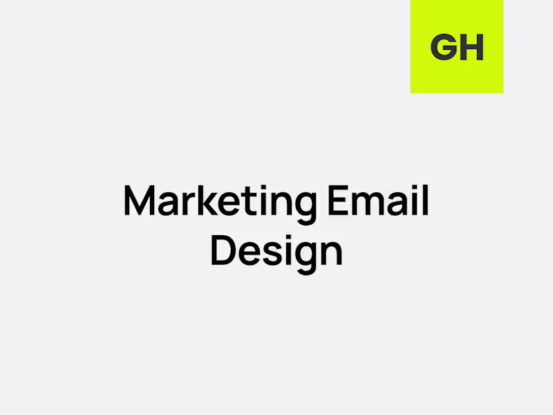 Cover image for Marketing Email Design