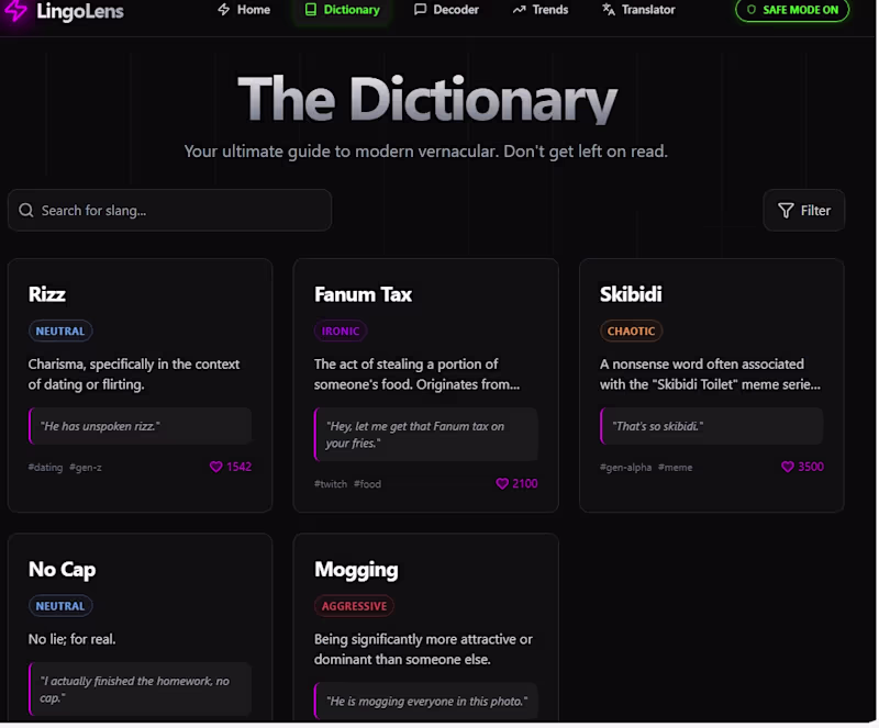 Cover image for LingoLens — Real-Time Slang Decoder LingoLens is a real‑time...