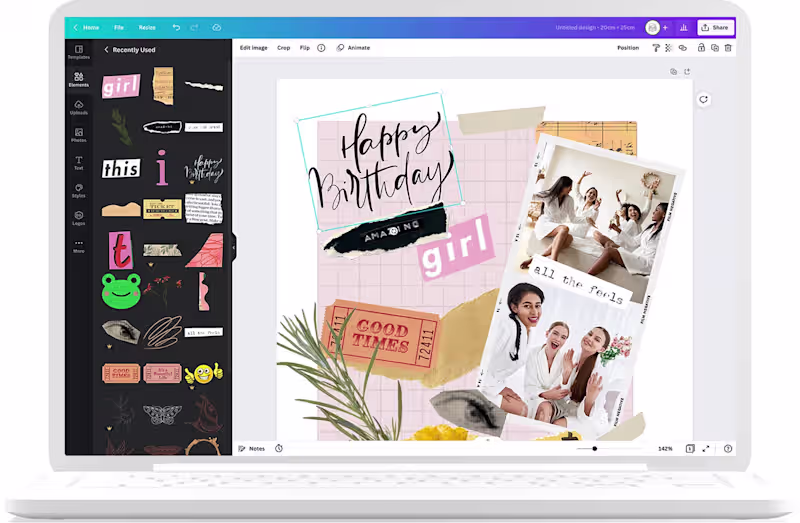 Cover image for Design and print custom photo collages